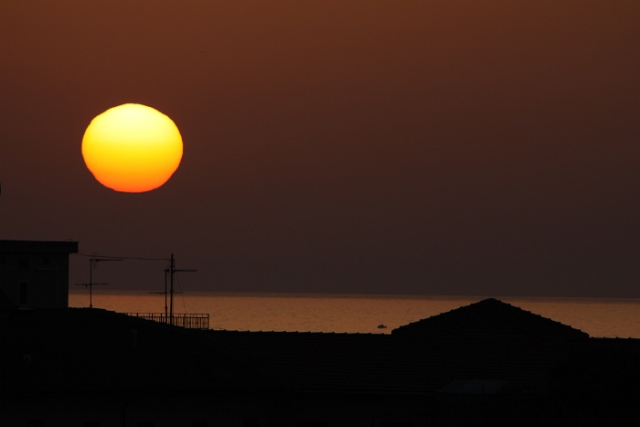 Toscane 09 - 542 - Coucher soleil